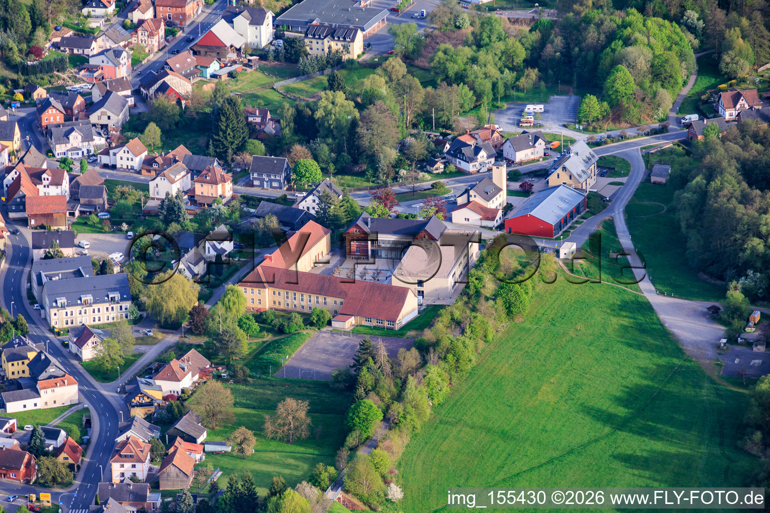 Joseph Meyer State Community School Neuhaus-Schierschnitz in the district Neuhaus in Föritztal in the state Thuringia, Germany