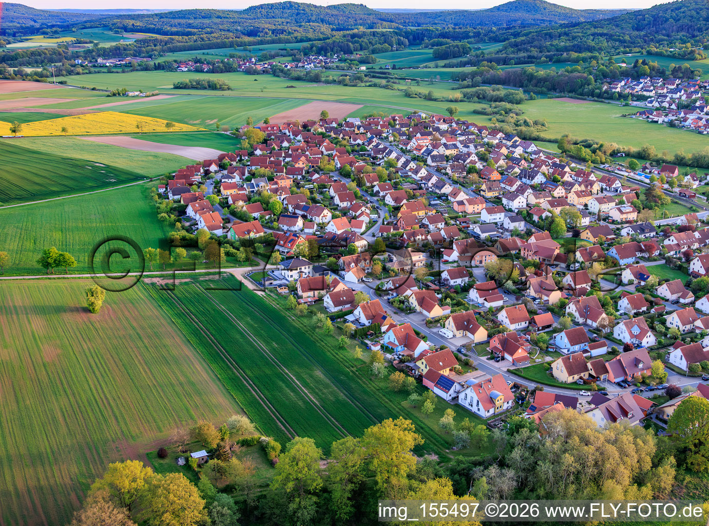 Eduard Wagner Ring in Reckendorf in the state Bavaria, Germany