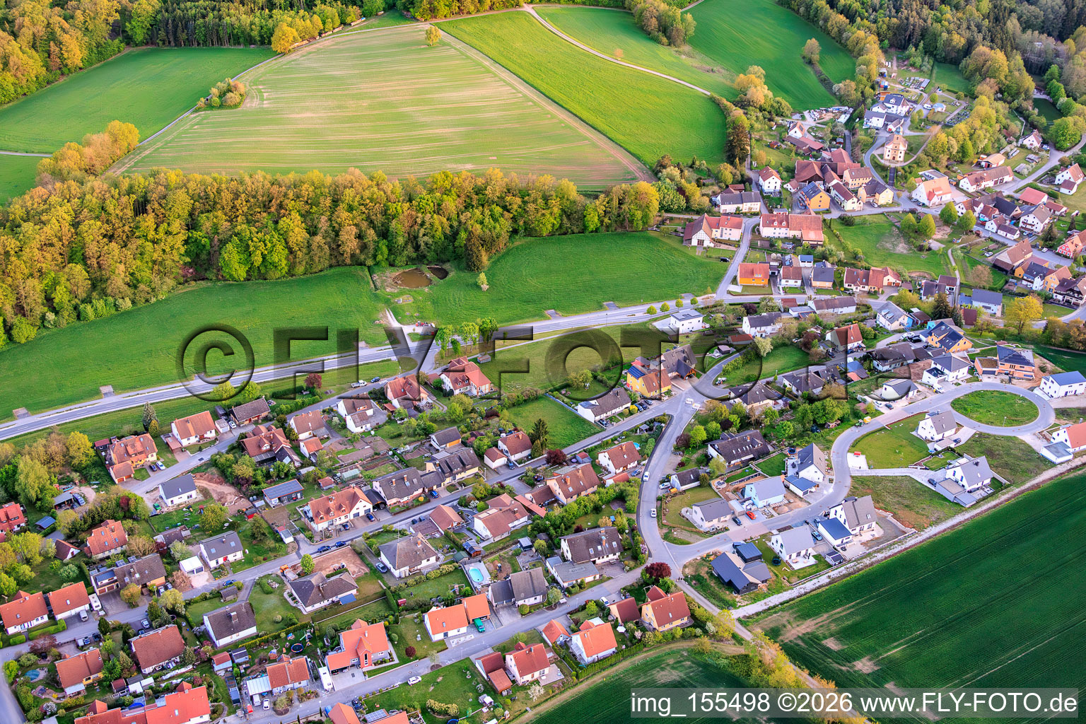 Gustav-Schug-Ring in the district Dorgendorf in Baunach in the state Bavaria, Germany