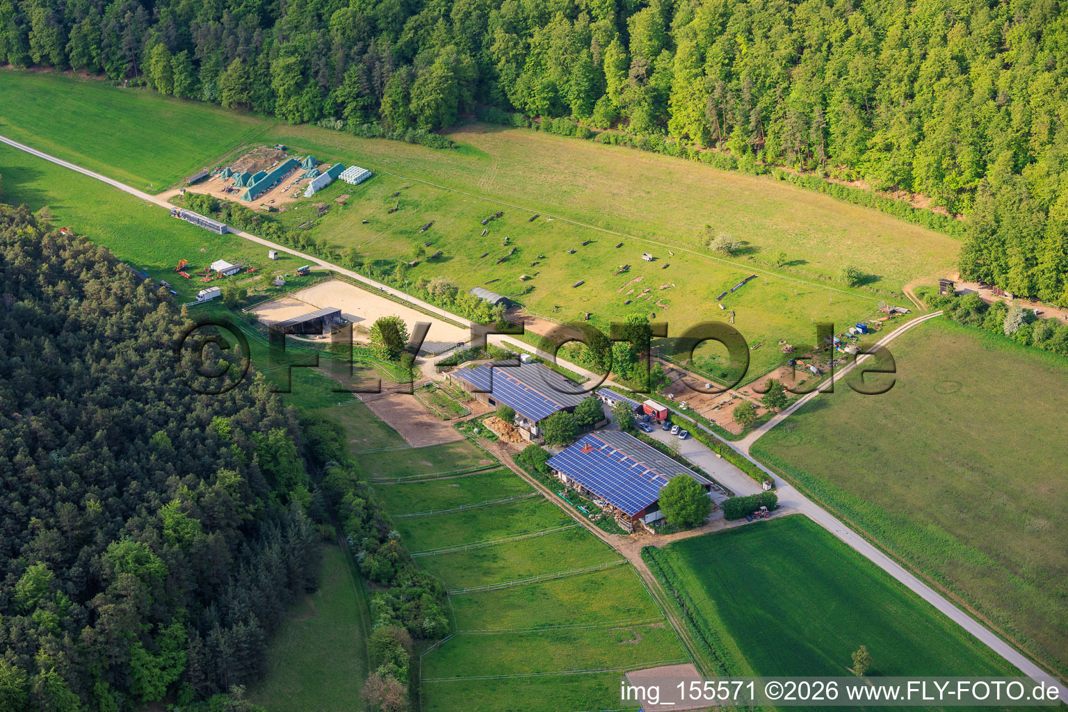 Riding stable CBS-Equestrian Sports Sulzthal in Sulzthal in the state Bavaria, Germany