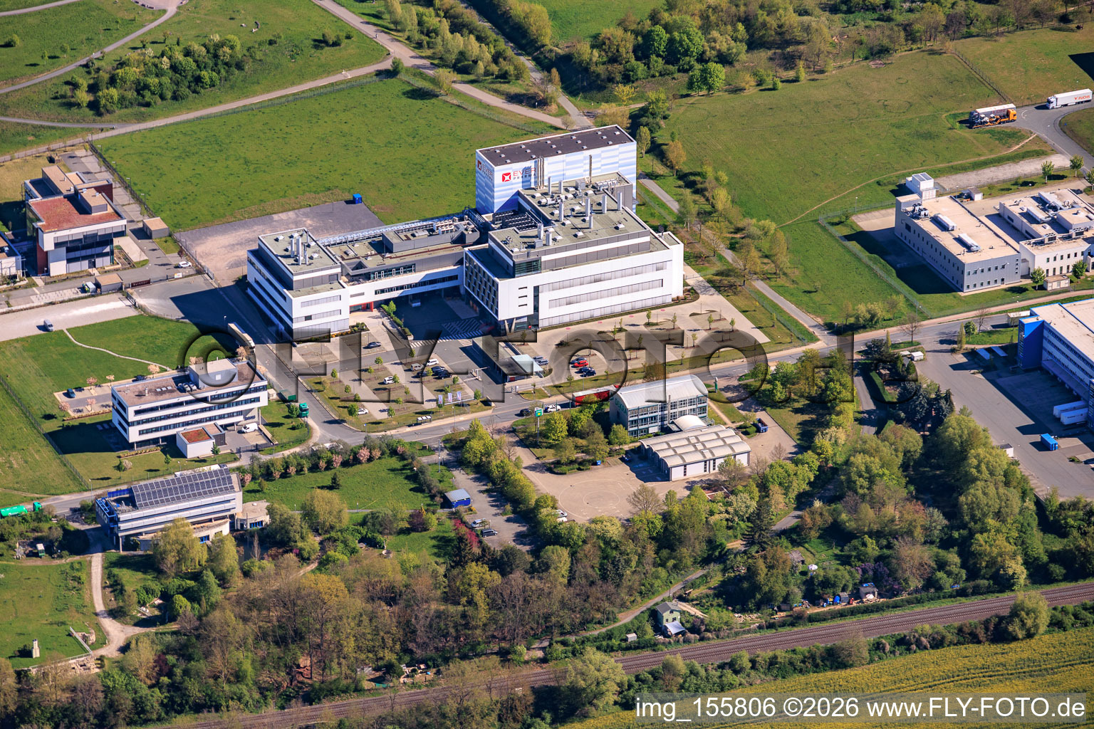 EVER Pharma Jena GmbH in the district Neulobeda in Jena in the state Thuringia, Germany