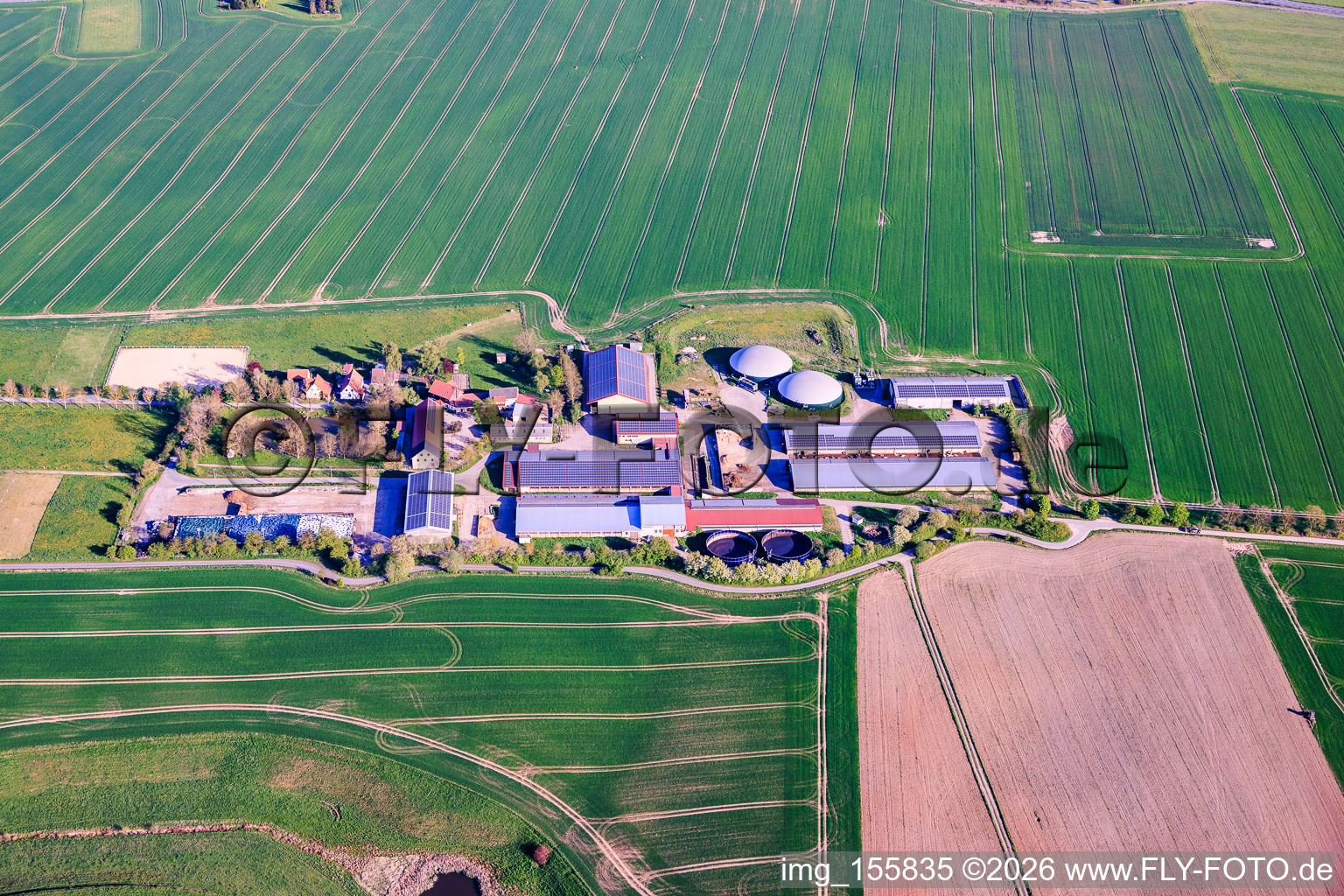 Sorga Farm in Neustadt an der Orla in the state Thuringia, Germany