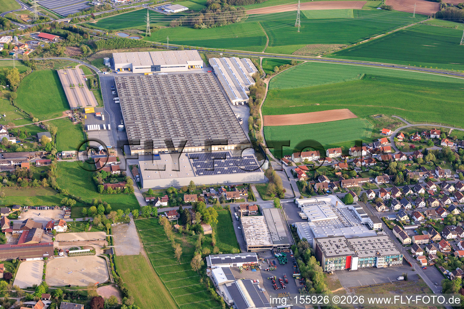 Maschinen-Grupp GmbH - Site Sonnefeld and Gruber Polstermöbel GmbH in Sonnefeld in the state Bavaria, Germany