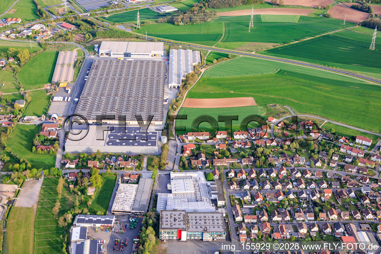 Maschinen-Grupp GmbH - Site Sonnefeld and Gruber Polstermöbel GmbH in Sonnefeld in the state Bavaria, Germany