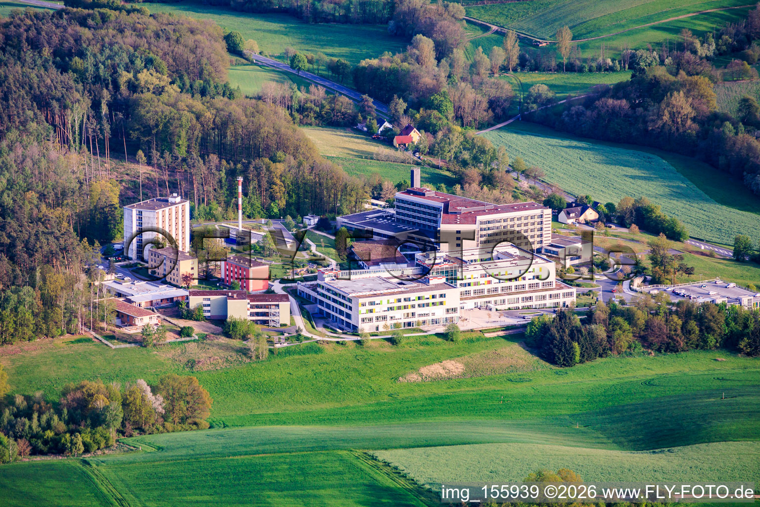 Sana Clinic Lichtenfels in the district of Horbhof in Lichtenfels in the state Bavaria, Germany