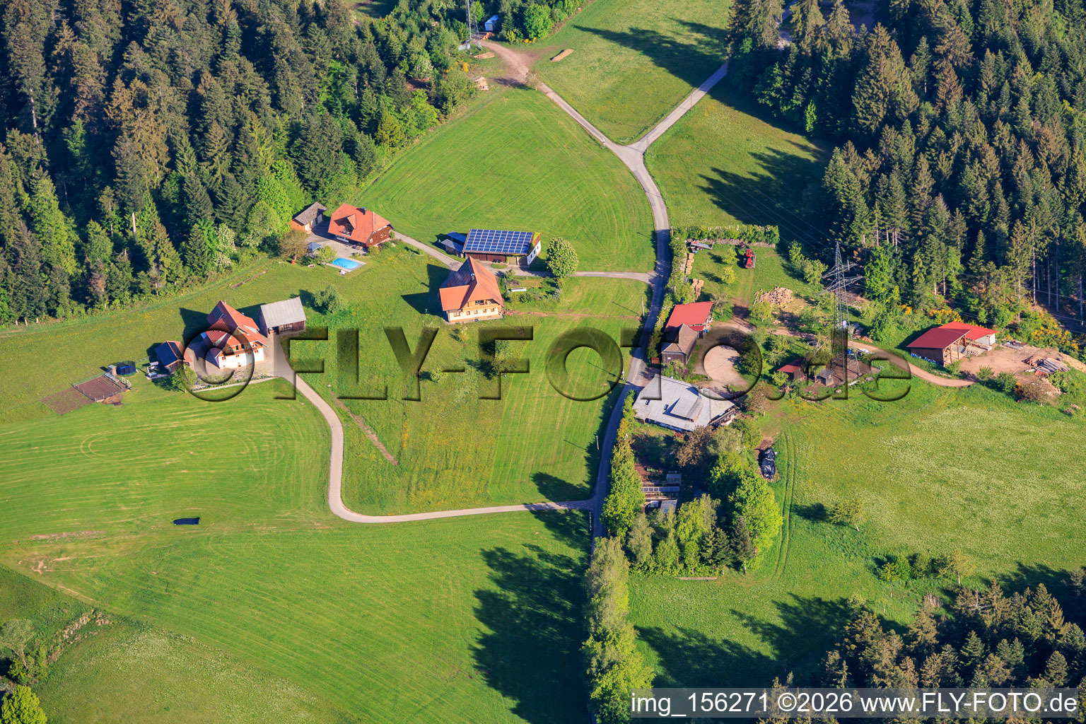 Moosenmättle with Bergstüböe in the district Kirnbach in Wolfach in the state Baden-Wuerttemberg, Germany