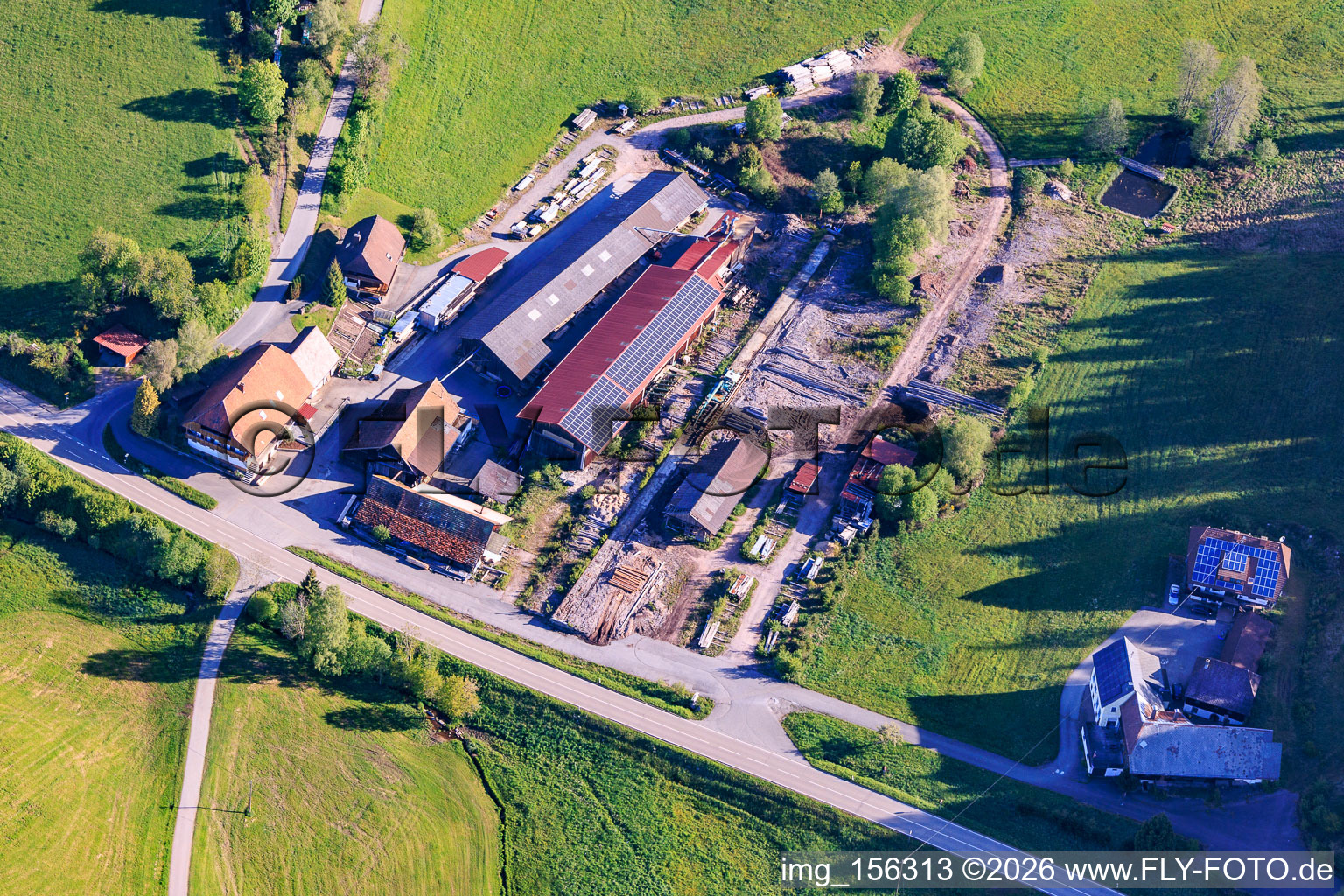 Oberreichenbach Sawmill in the district Reichenbach in Hornberg in the state Baden-Wuerttemberg, Germany
