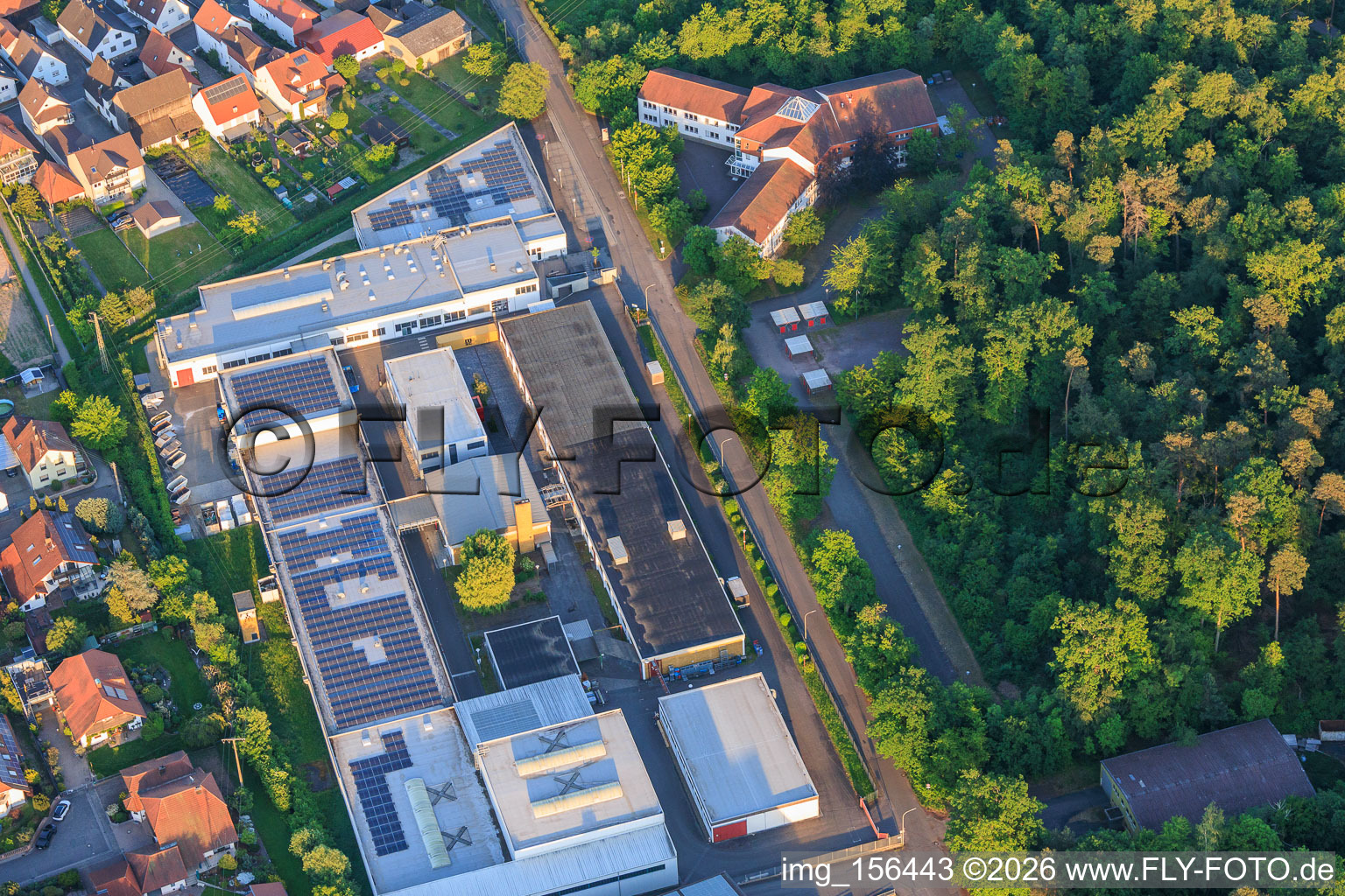 Production site of the insolvent Eichenauer in Hatzenbühl in the state Rhineland-Palatinate, Germany
