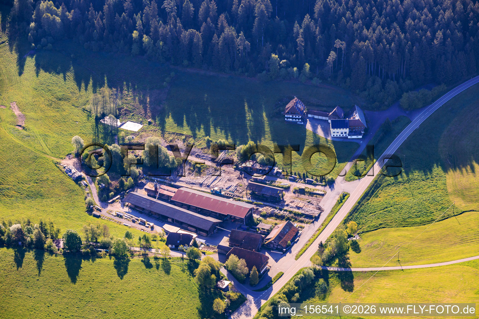 Oberreichenbach Sawmill in the district Reichenbach in Hornberg in the state Baden-Wuerttemberg, Germany