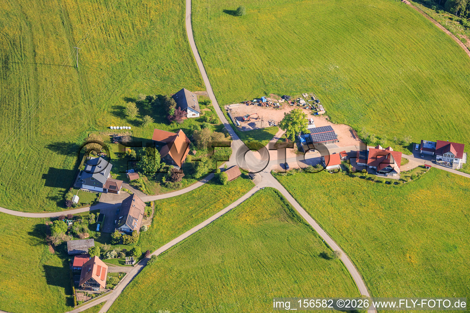 Tischneck district with Martin Kopp construction company in Schramberg in the state Baden-Wuerttemberg, Germany