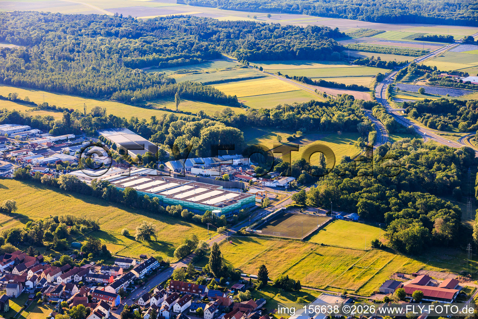 Fresh Platform Southwest GmbH in the district Minderslachen in Kandel in the state Rhineland-Palatinate, Germany
