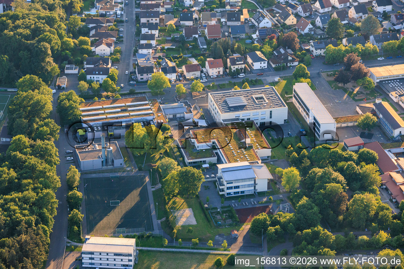 IGS Rülzheim in Rülzheim in the state Rhineland-Palatinate, Germany