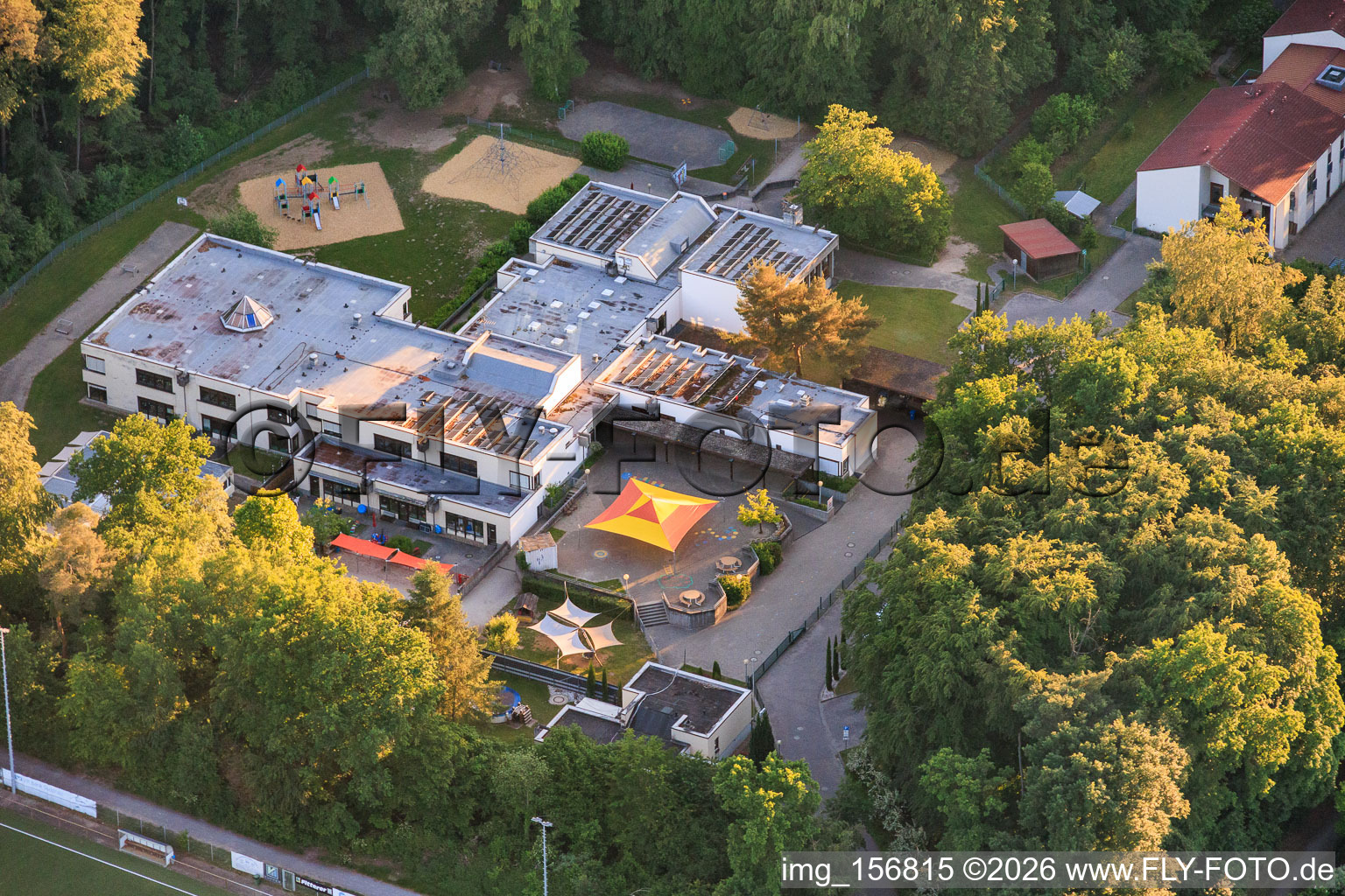 Special needs daycare center "Rückenwind" and school with a focus on language development in Rülzheim in the state Rhineland-Palatinate, Germany