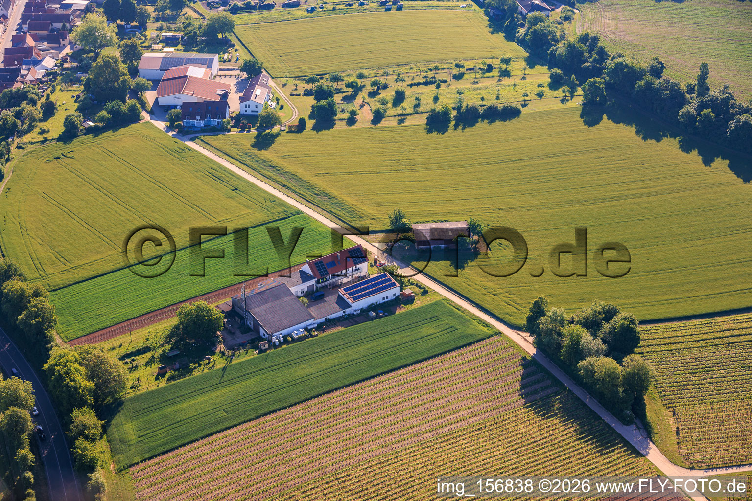 Kehler Hof in the district Ingenheim in Billigheim-Ingenheim in the state Rhineland-Palatinate, Germany