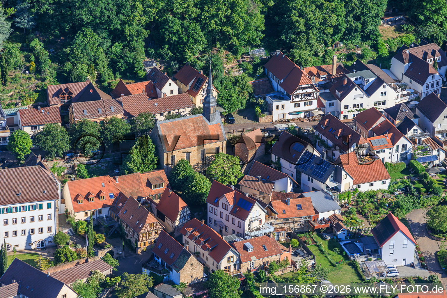 Chapel in Badstrasse in Gleisweiler in the state Rhineland-Palatinate, Germany