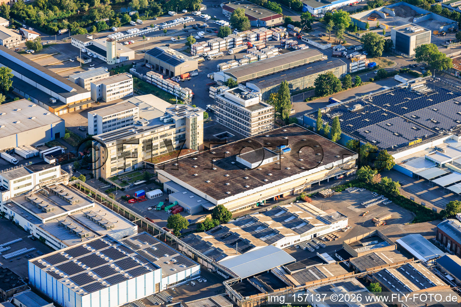 Transmed Transport GmbH Branch Mannheim and PHOENIX Pharma SE in the district Neckarau in Mannheim in the state Baden-Wuerttemberg, Germany