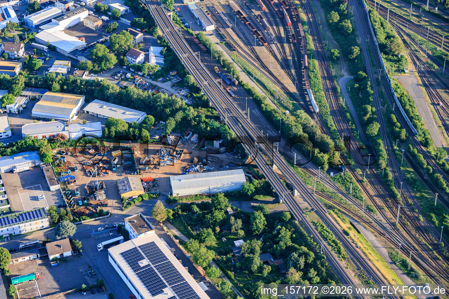 Theodor Claus Scrap Metal Trading GmbH in the district Neckarau in Mannheim in the state Baden-Wuerttemberg, Germany