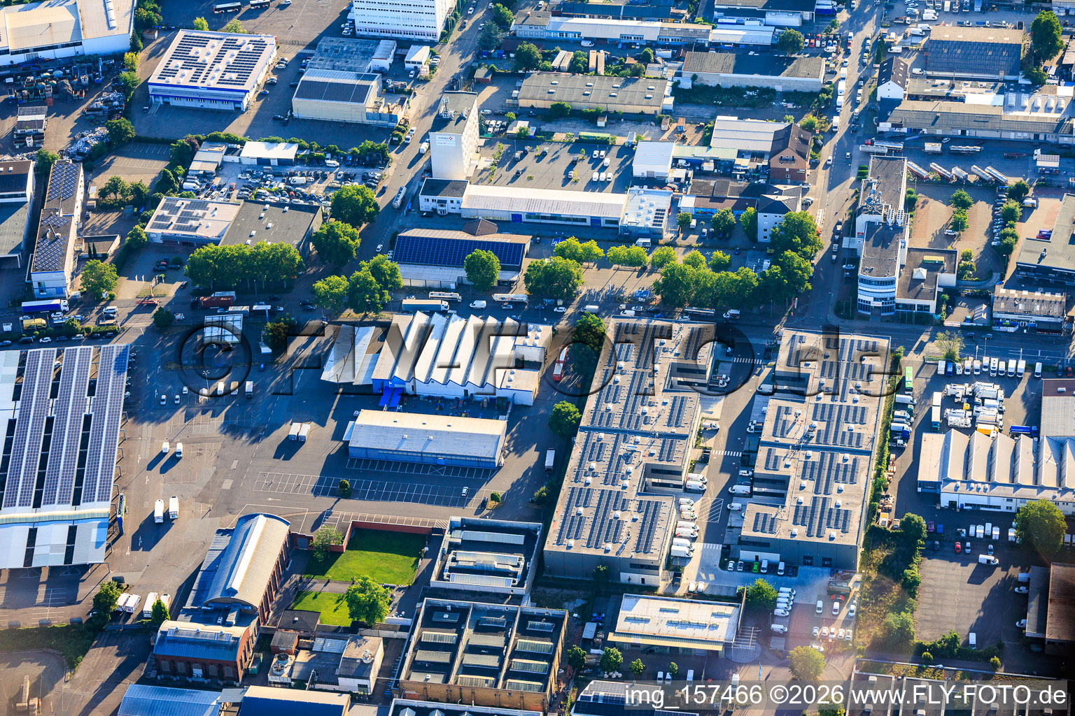 Old turtle factory from the Southwest, beegy GmbH and METRO Mannheim in the district Neckarau in Mannheim in the state Baden-Wuerttemberg, Germany