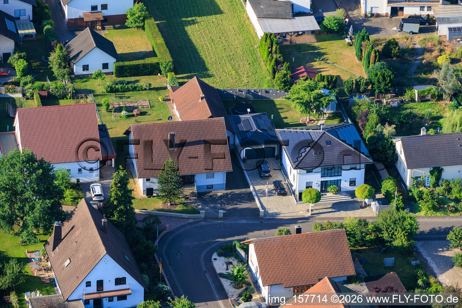 Garden Street in Winden in the state Rhineland-Palatinate, Germany