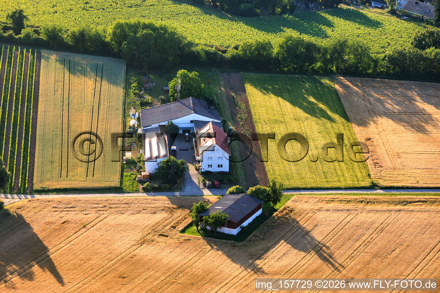 Kehler Hof farmstead in the district Ingenheim in Billigheim-Ingenheim in the state Rhineland-Palatinate, Germany