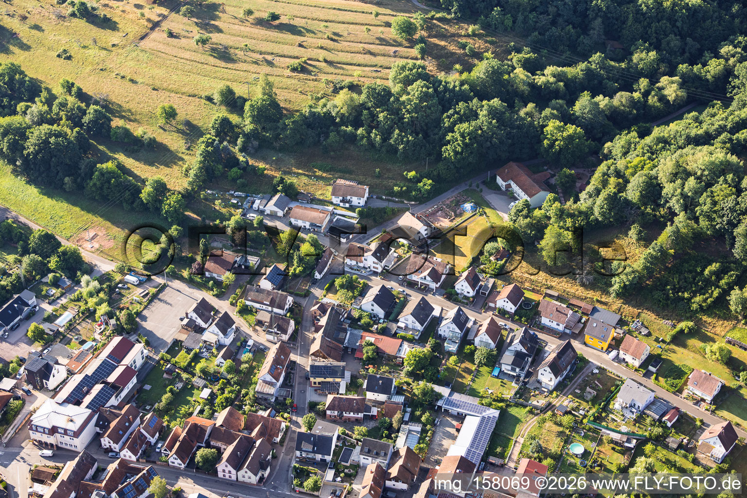 Schulstraße Im Sulzfeld in Silz in the state Rhineland-Palatinate, Germany