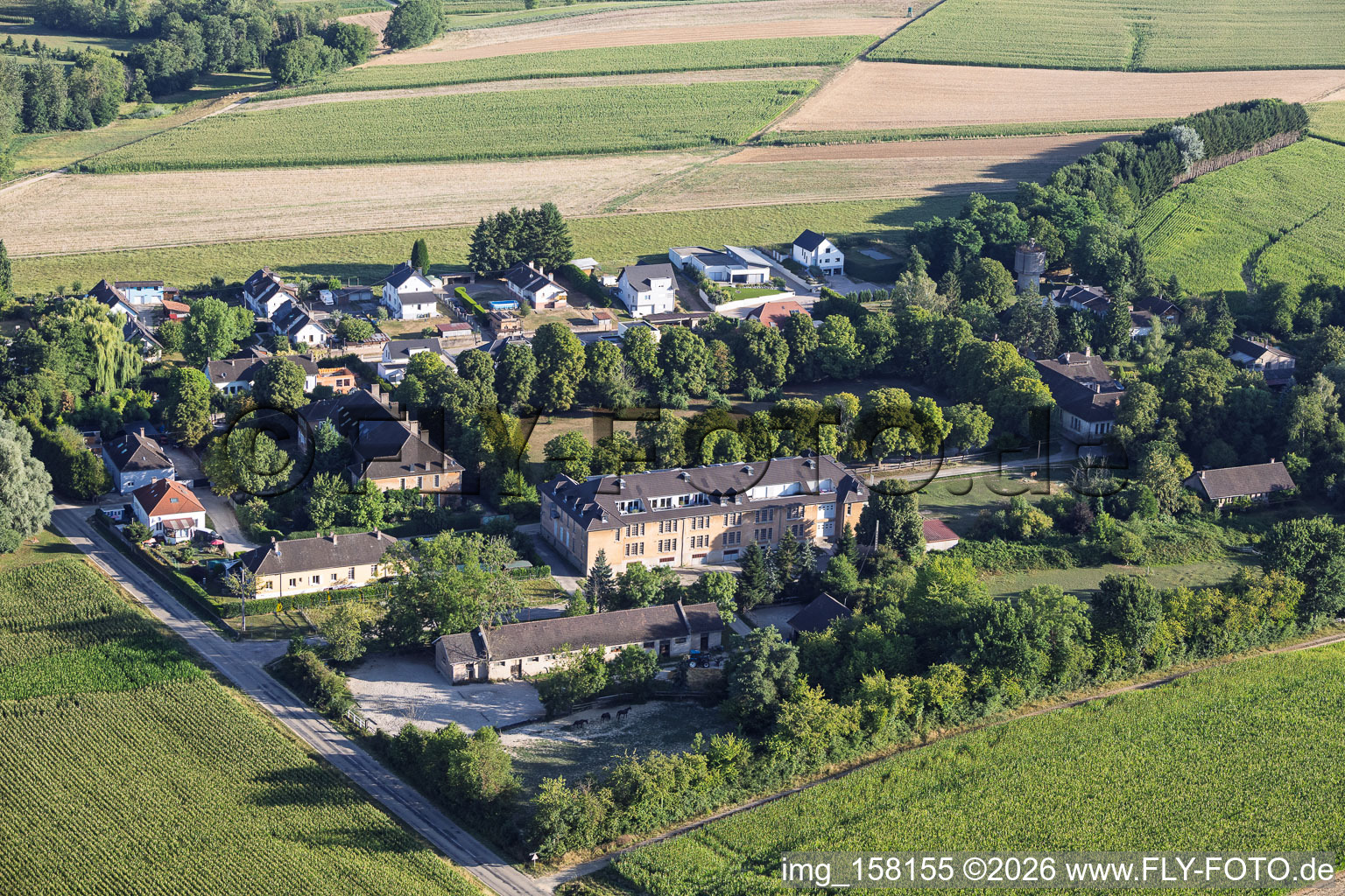 Cité des Cadres Camp" district in Oberrœdern in the state Bas-Rhin, France