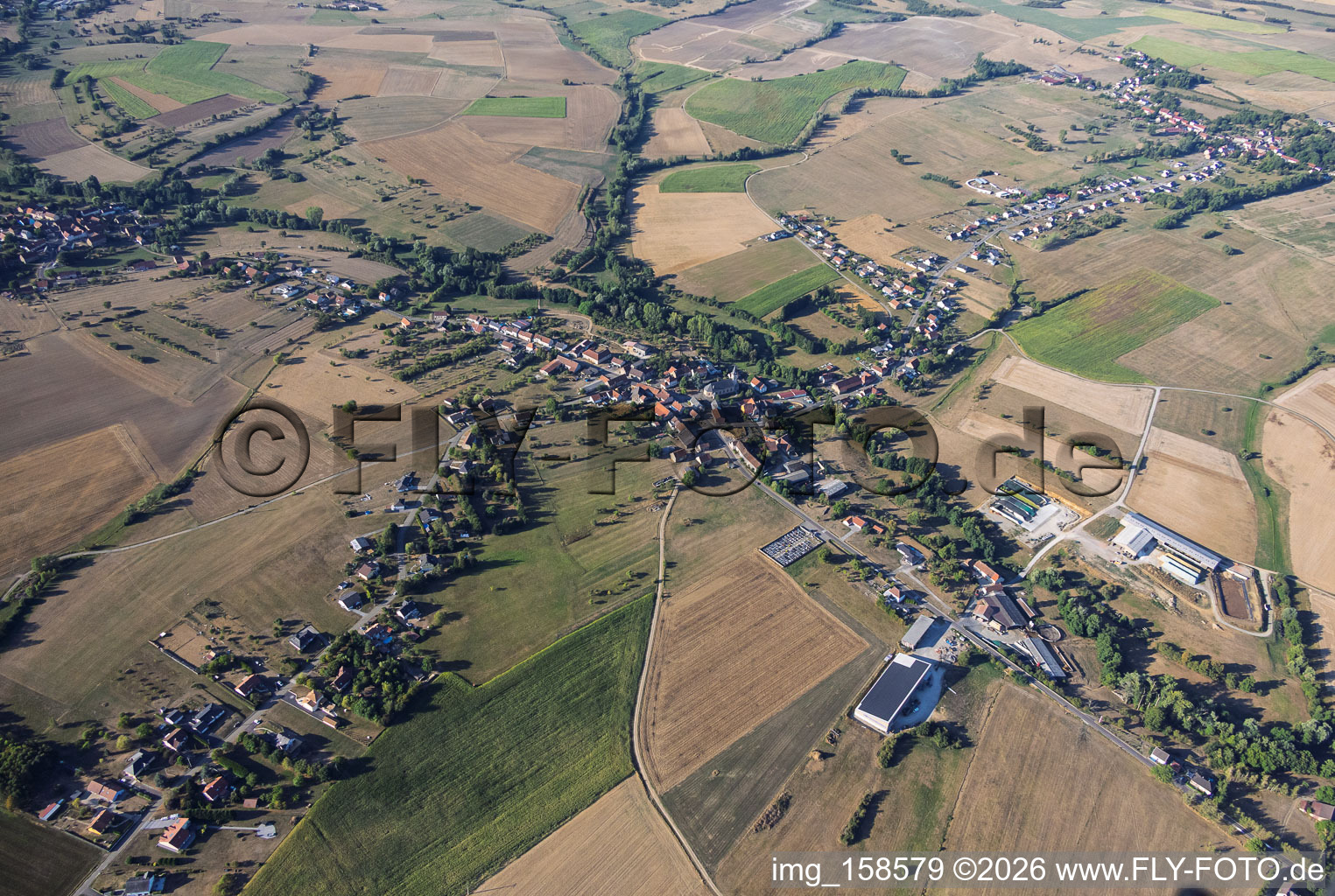 From the north in Bettviller in the state Moselle, France