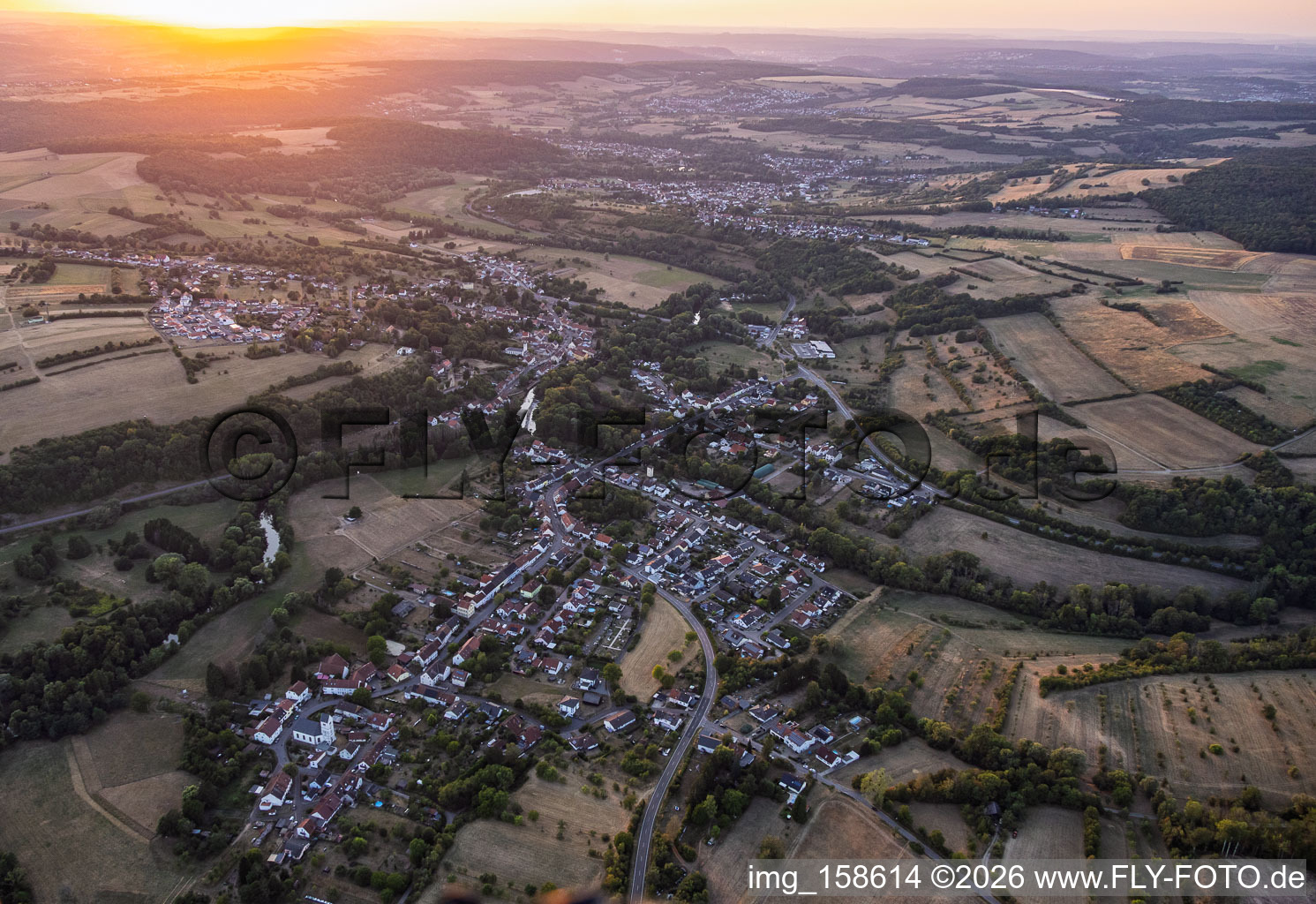 From the southeast in Frauenberg in the state Moselle, France