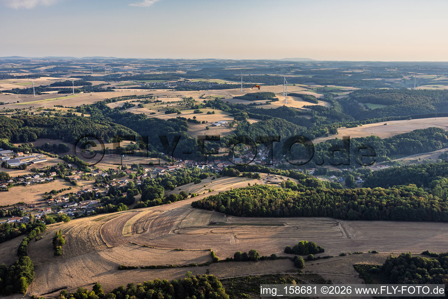 From the south in Waldhouse in the state Moselle, France