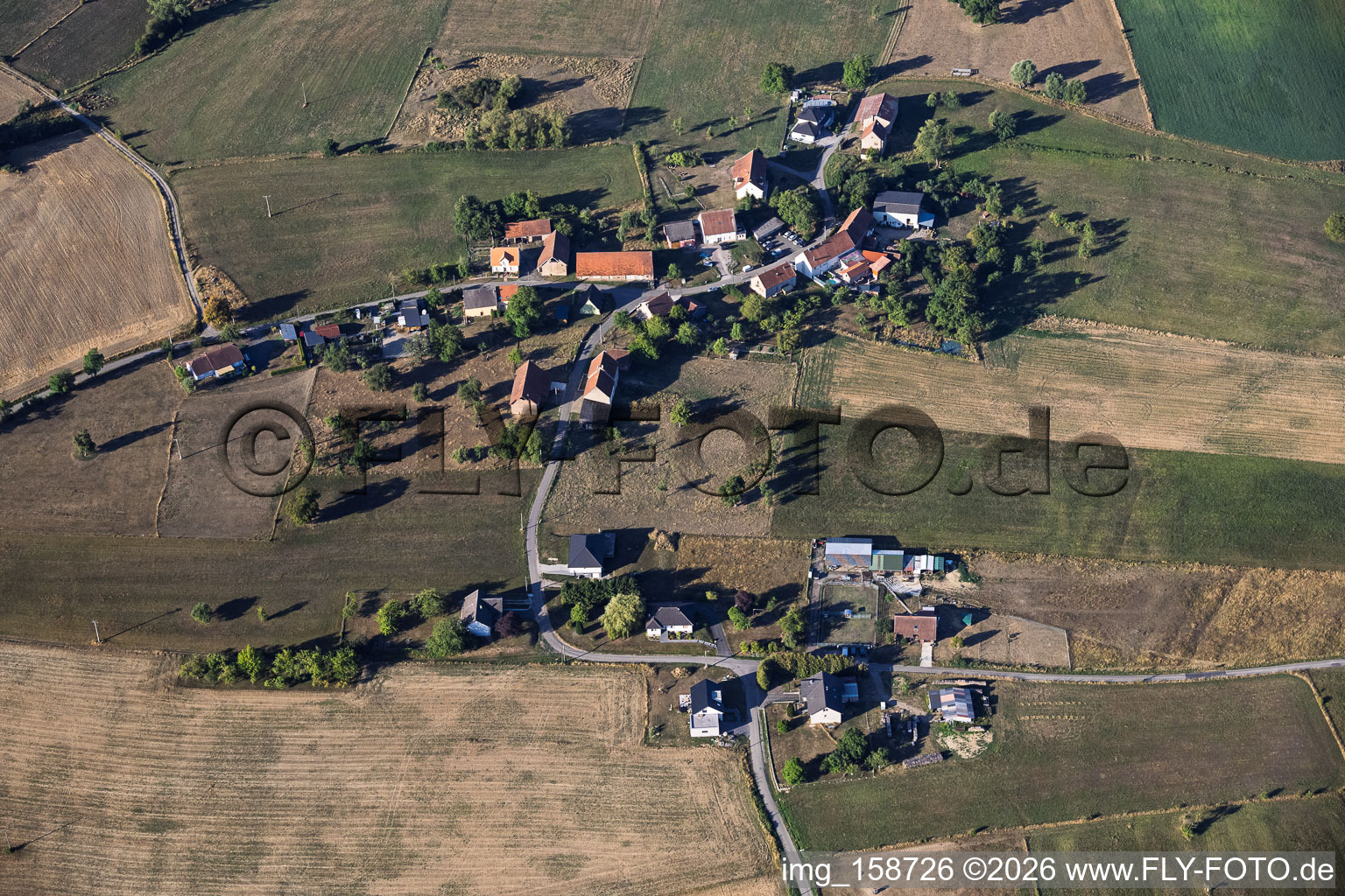 Dollenbach district in Nussweiler in the state Moselle, France