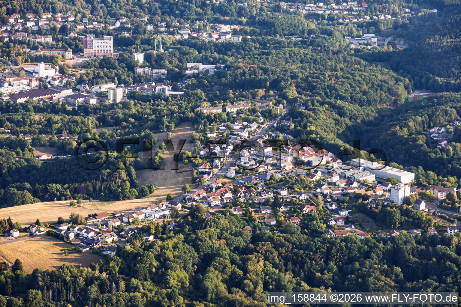 Lemberger Street in the district Ruhbank in Pirmasens in the state Rhineland-Palatinate, Germany