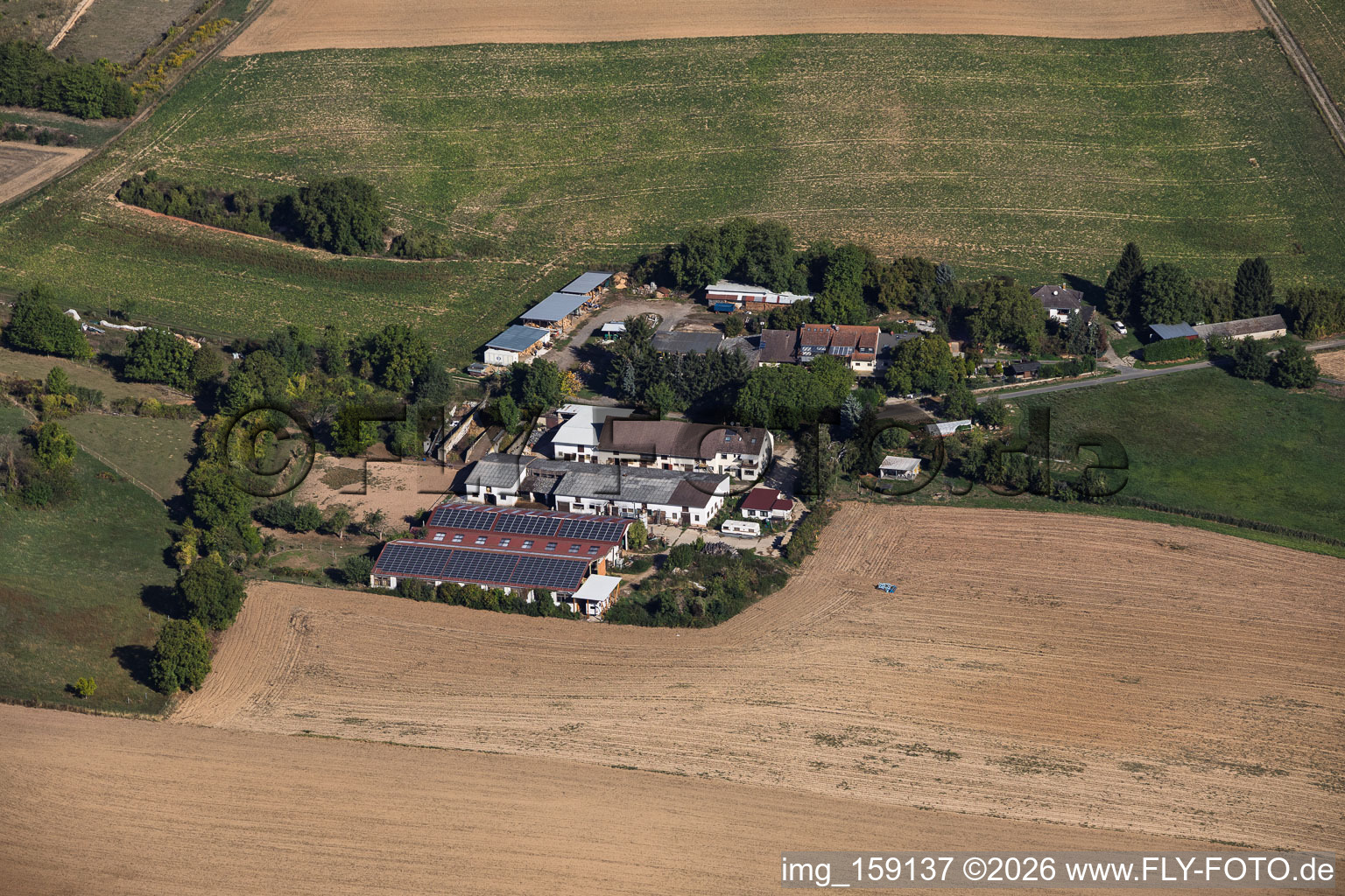 Roth Farm (relocated farmstead) in the district Radheim in Schaafheim in the state Hesse, Germany