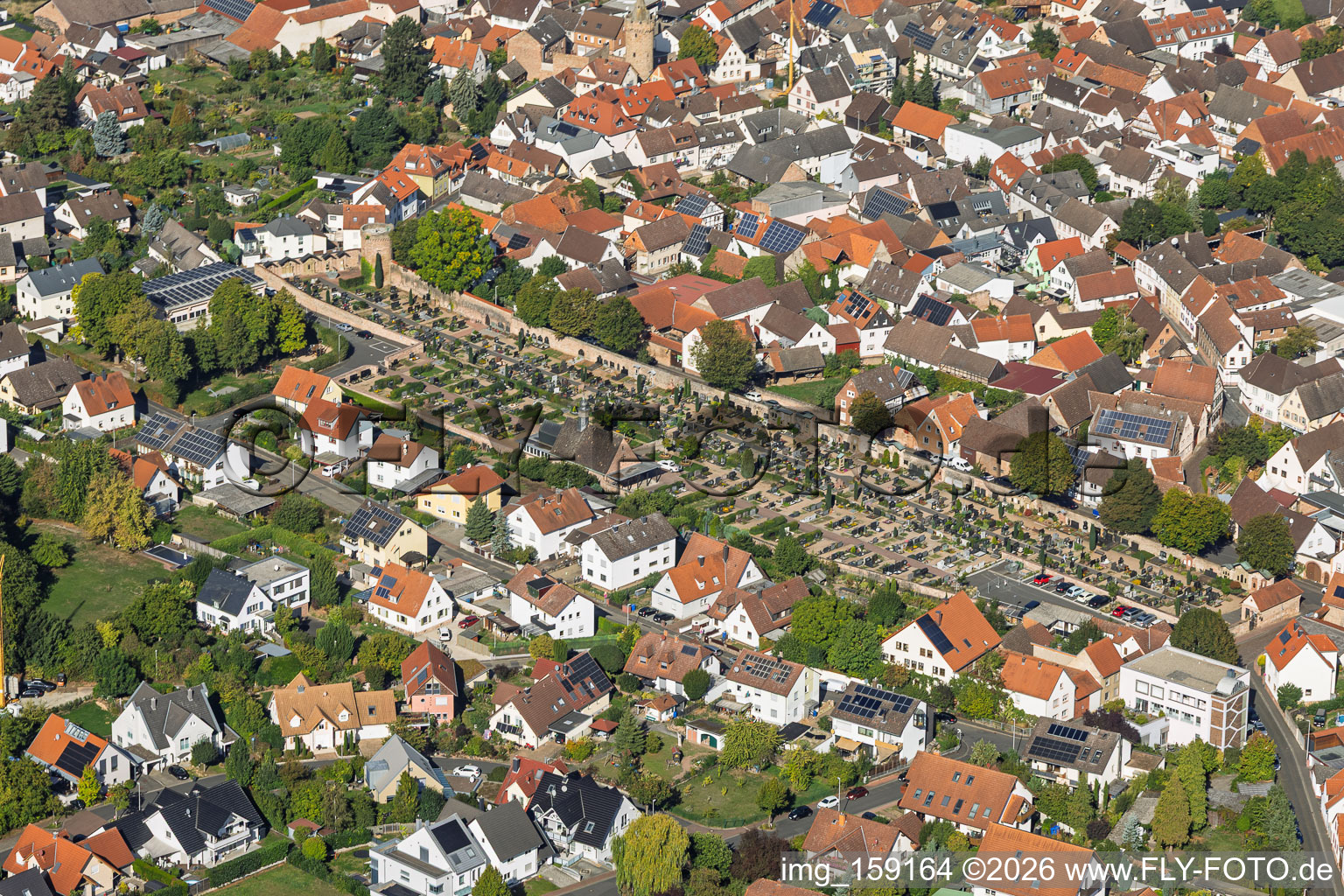 Old Cemetery Großostheim (Jahnstraße) in Großostheim in the state Bavaria, Germany