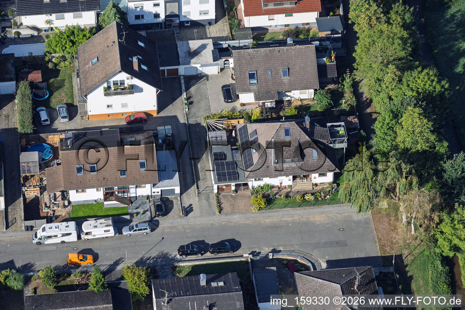 Landrat-Pfeifer-Straße in the district Sickenhofen in Babenhausen in the state Hesse, Germany