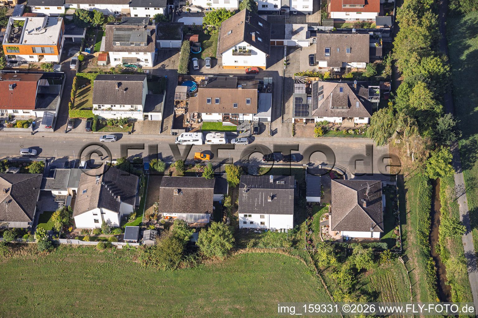 District Sickenhofen in Babenhausen in the state Hesse, Germany