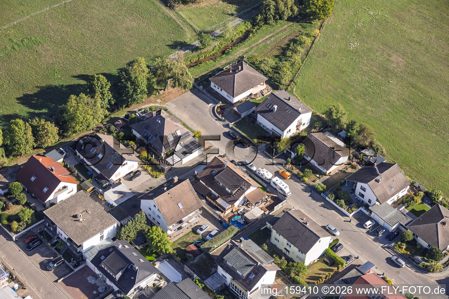 District Sickenhofen in Babenhausen in the state Hesse, Germany