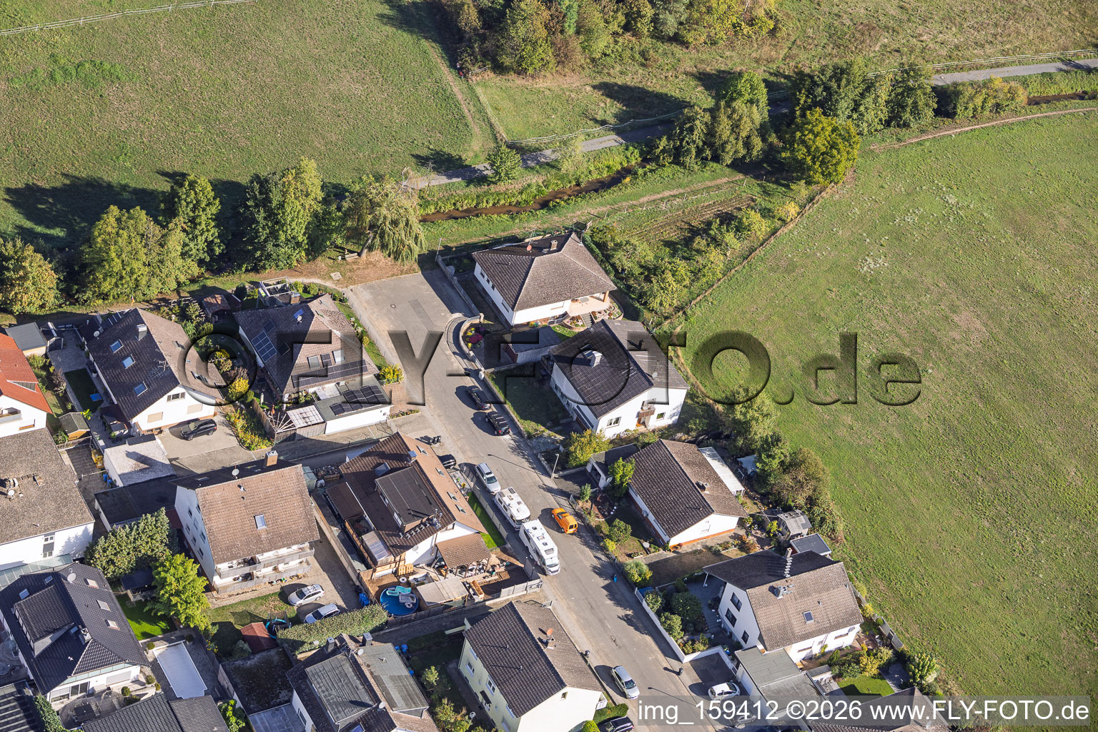 District Sickenhofen in Babenhausen in the state Hesse, Germany