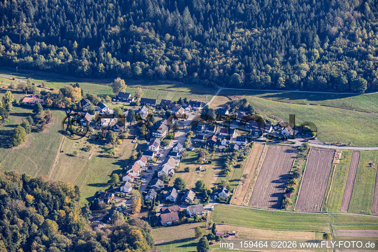 Althof district in the district Bernbach in Bad Herrenalb in the state Baden-Wuerttemberg, Germany