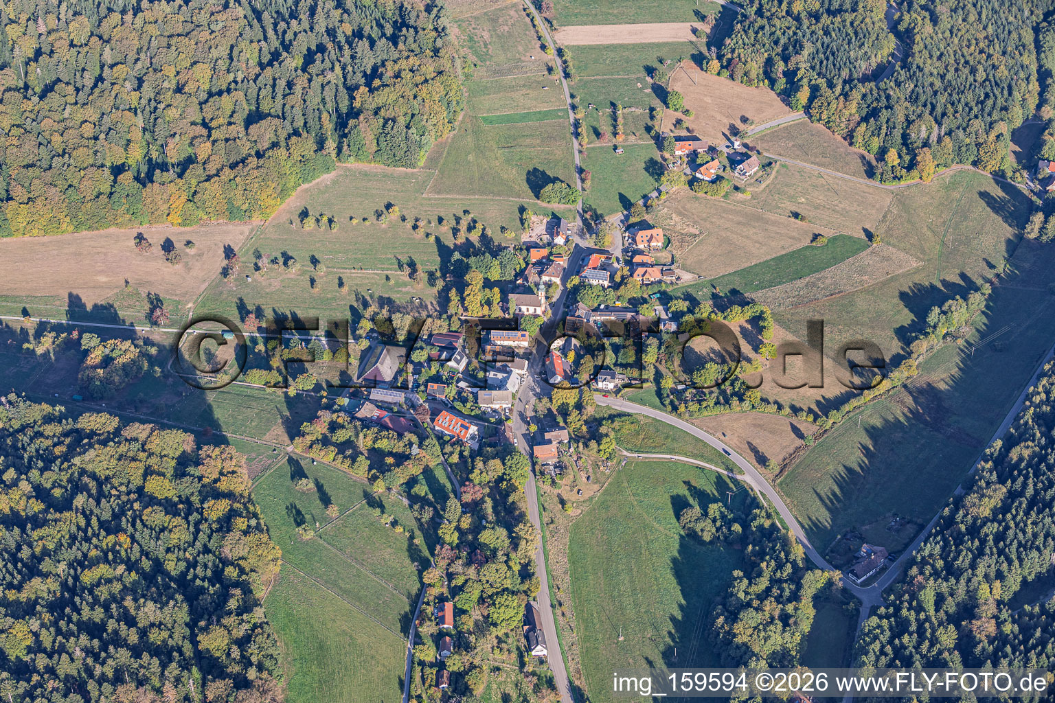 Moosbronn district in the district Freiolsheim in Gaggenau in the state Baden-Wuerttemberg, Germany