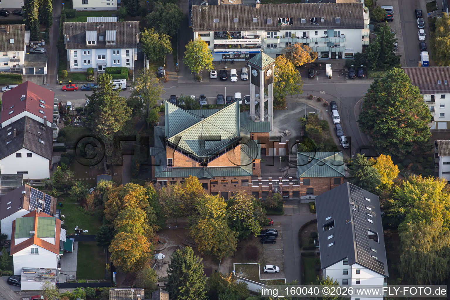 St. Margaretha Church in the district Wolfartsweier in Karlsruhe in the state Baden-Wuerttemberg, Germany