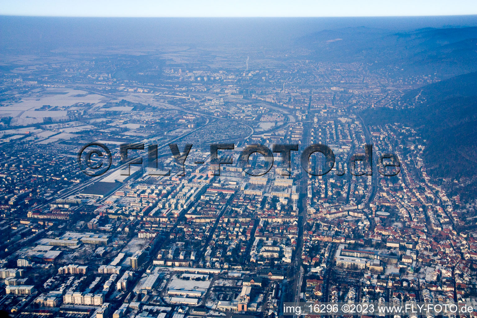 B3 Römerstr in the district Südstadt in Heidelberg in the state Baden-Wuerttemberg, Germany