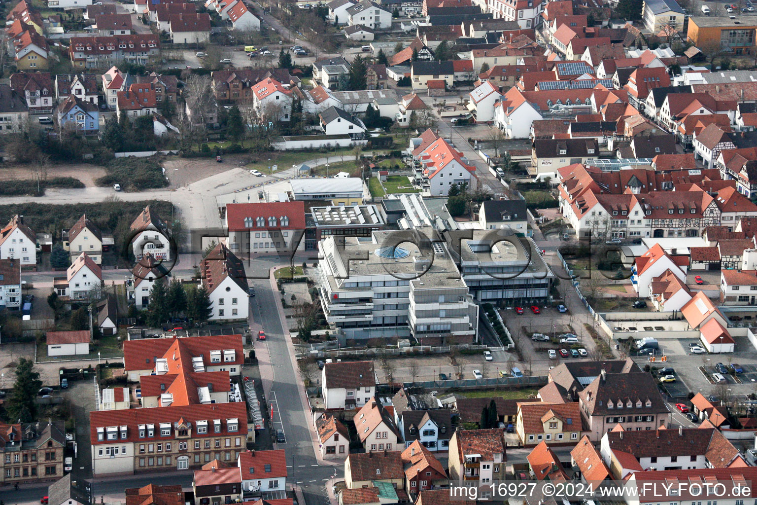 Savings Bank, Association of Municipalities in Kandel in the state Rhineland-Palatinate, Germany