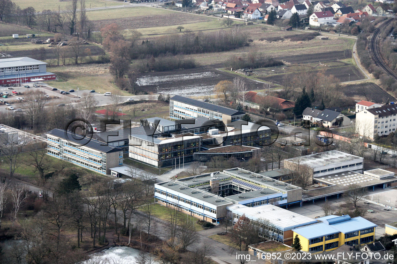 IGS, secondary school in Kandel in the state Rhineland-Palatinate, Germany