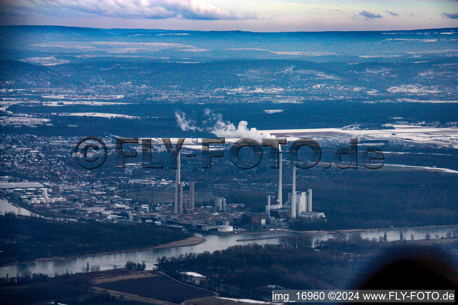 EnBW in the district Rheinhafen in Karlsruhe in the state Baden-Wuerttemberg, Germany