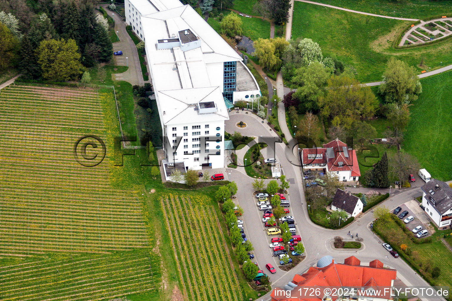 Health clinic in Bad Bergzabern in the state Rhineland-Palatinate, Germany