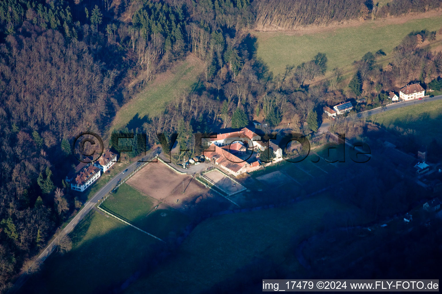 District Sankt Germanshof in Bobenthal in the state Rhineland-Palatinate, Germany