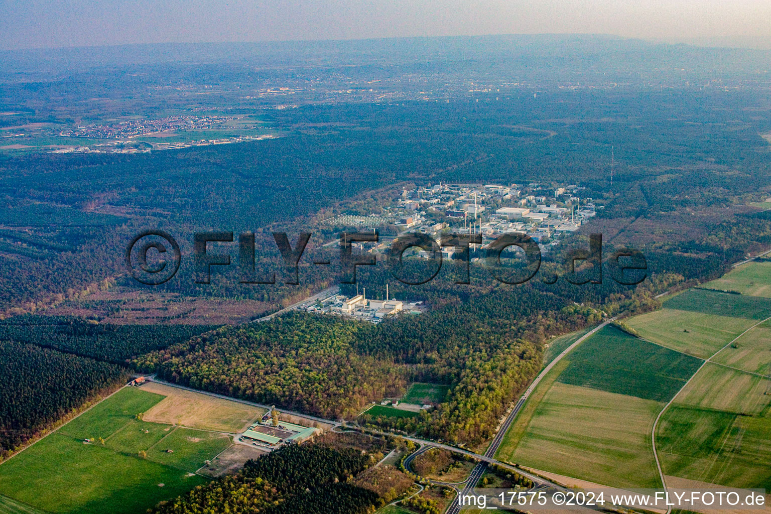 Karlsruhe Research Center (KIT) in the district Leopoldshafen in Eggenstein-Leopoldshafen in the state Baden-Wuerttemberg, Germany