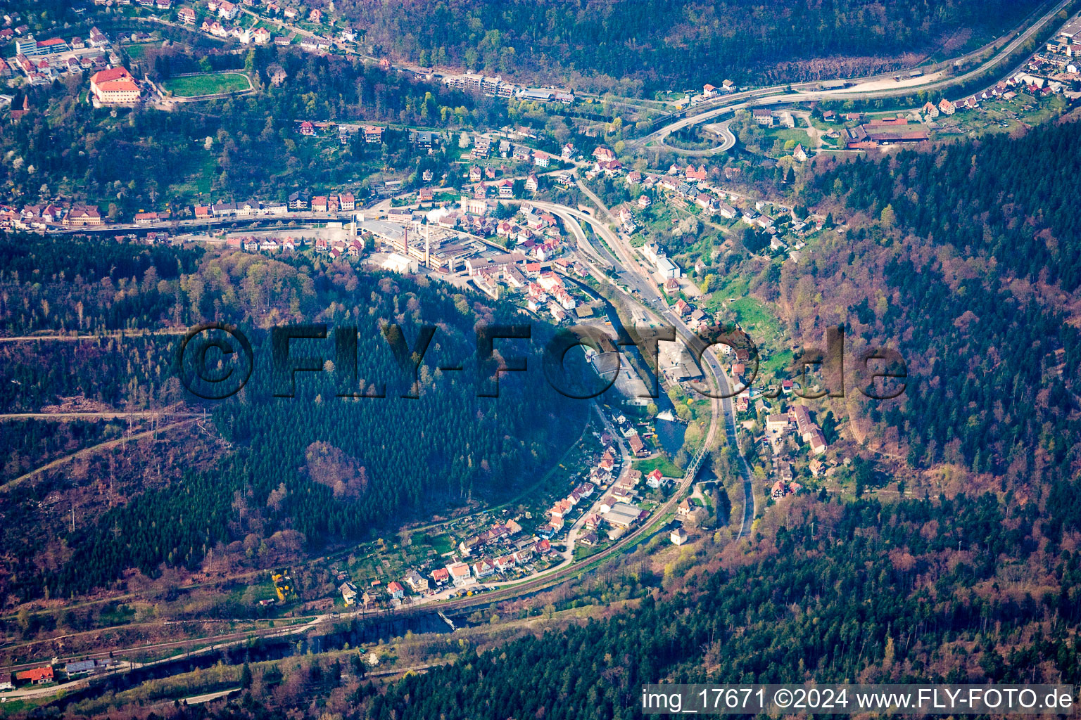 Herbstreith & Fox GmbH & Co. KG Pectin factories in the Enz Valley in Waldrennach in the state Baden-Wuerttemberg, Germany