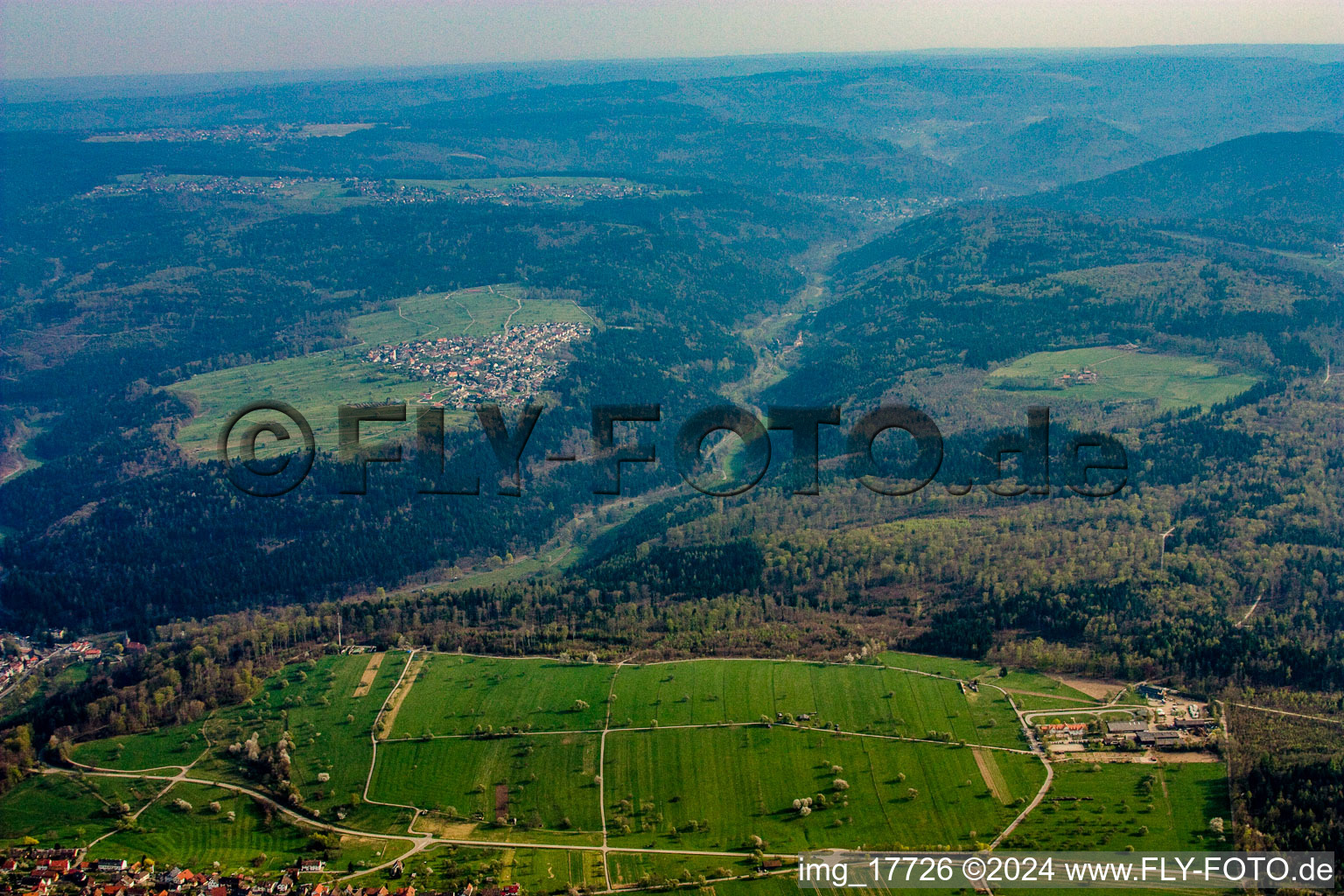 District Burbach in Marxzell in the state Baden-Wuerttemberg, Germany