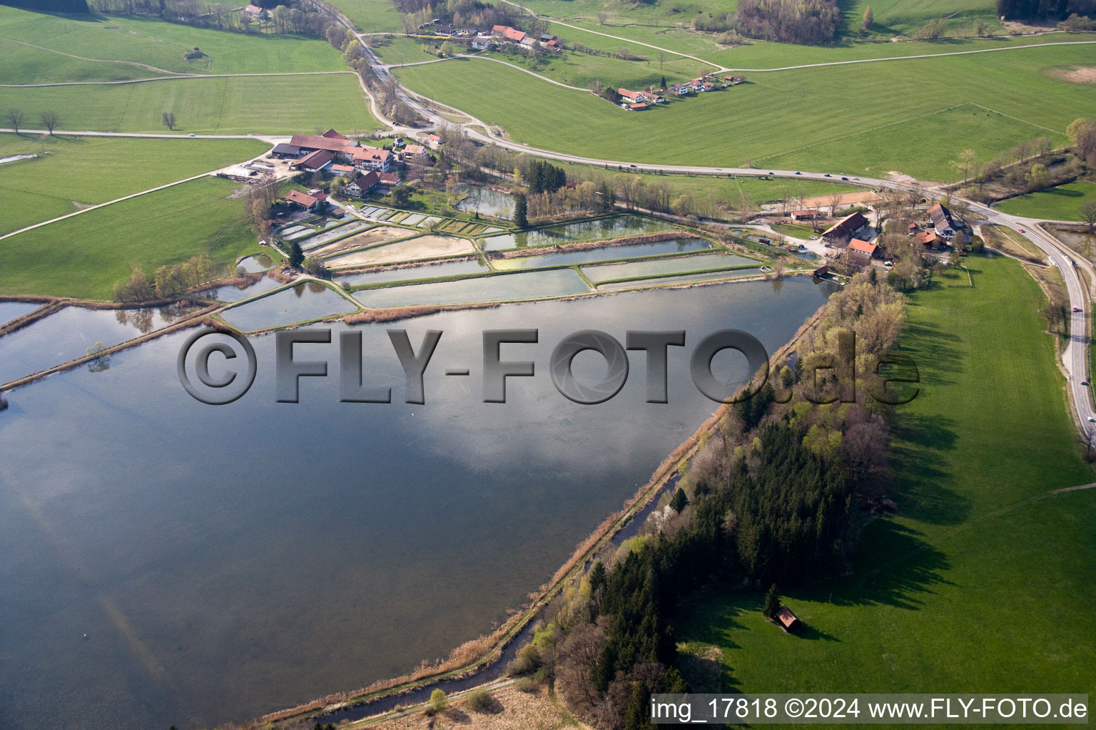 Zellsee in the state Bavaria, Germany